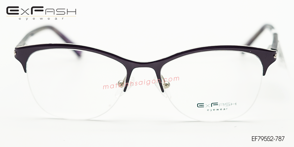 Gọng Kính Hợp Kim Exfash EF79552-787 - Hình 3