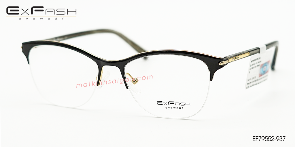 Gọng Kính Hợp Kim Exfash EF79552-937