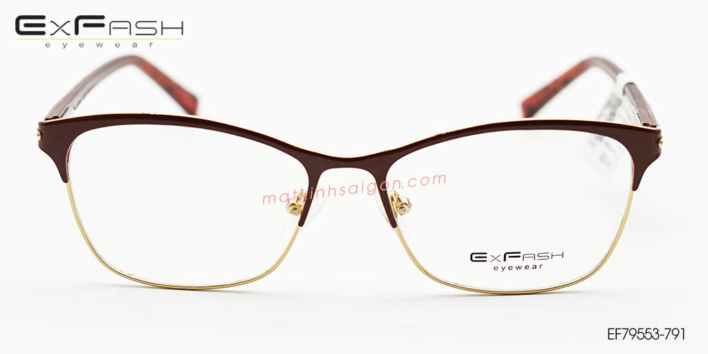 Gọng Kính Hợp Kim Exfash EF79553-791 - Hình 3