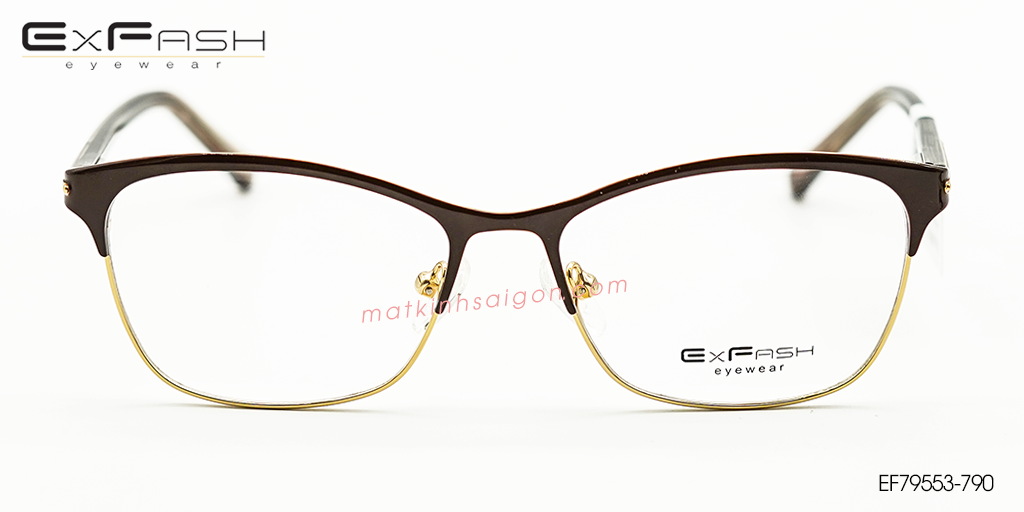 Gọng Kính Hợp Kim Exfash EF79553-790 - Hình 3
