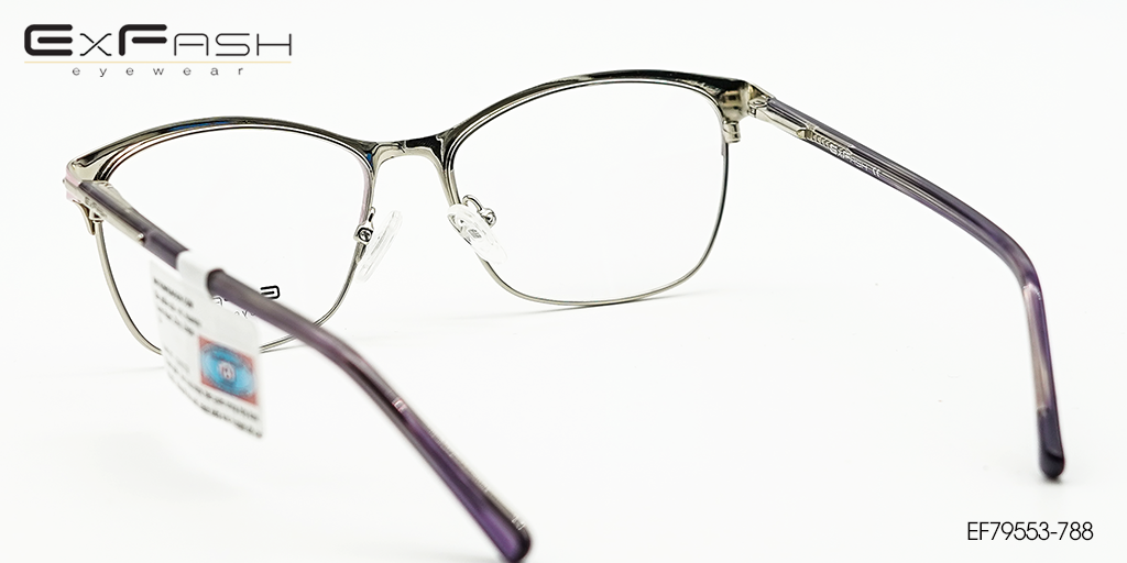 Gọng Kính Hợp Kim Exfash EF79553-788 - Hình 4