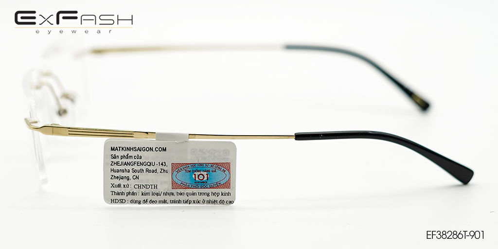 Gọng Kính B-Titanium Exfash EF38286T-901 - Hình 6