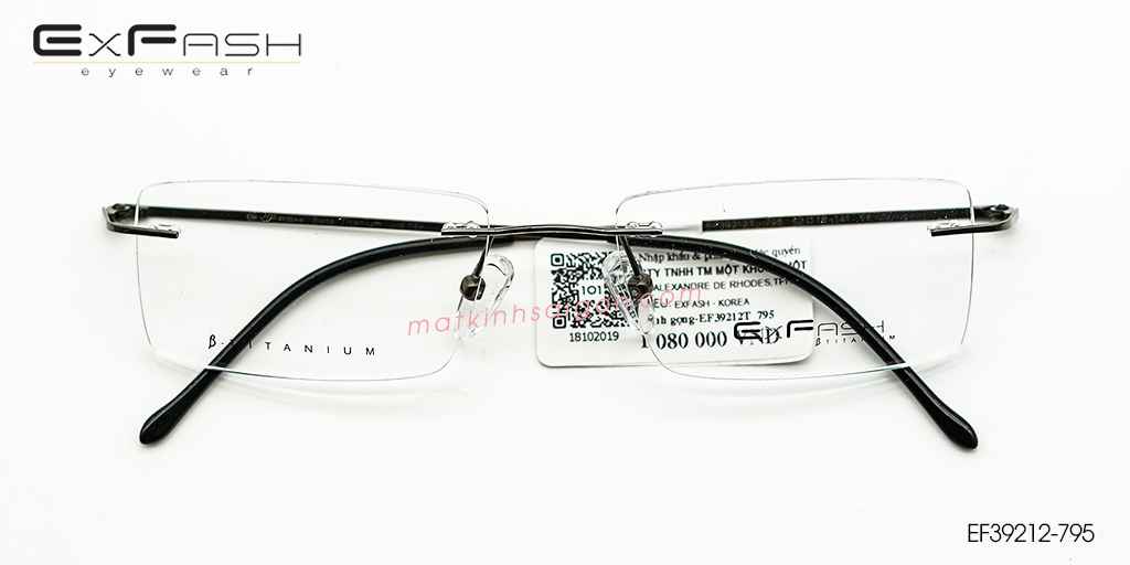Gọng Kính B-Titanium Exfash EF39212-795 - Hover