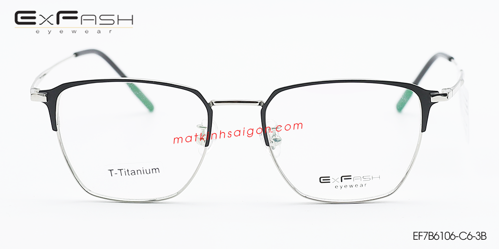 Gọng Kính B-Titanium Exfash EF7B6106-C6-3B - Hình 3