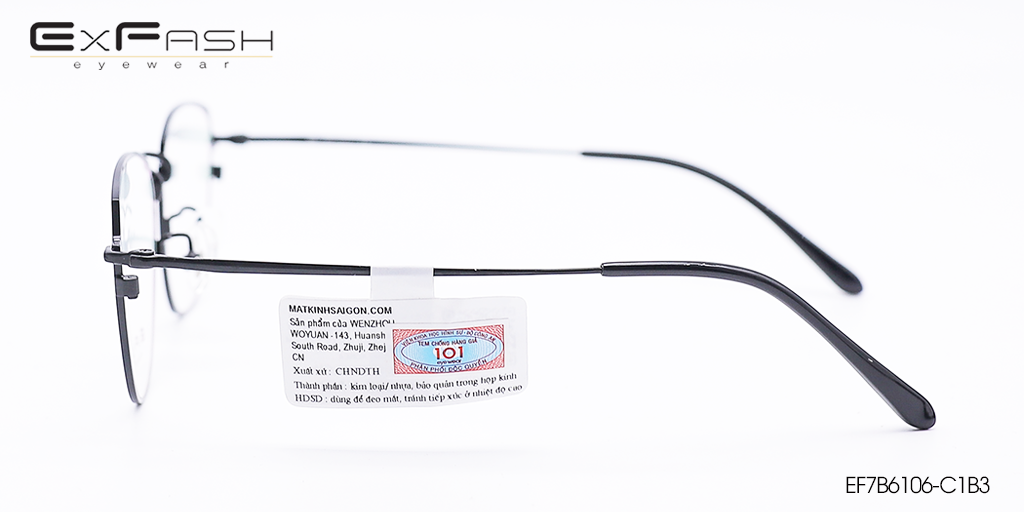 Gọng Kính B-Titanium Exfash EF7B6103-C3A - Hình 5