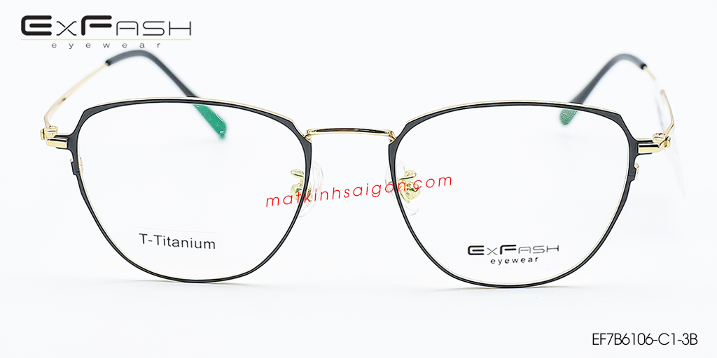 Gọng Kính B-Titanium Exfash EF7B6106-C1-3B - Hình 3