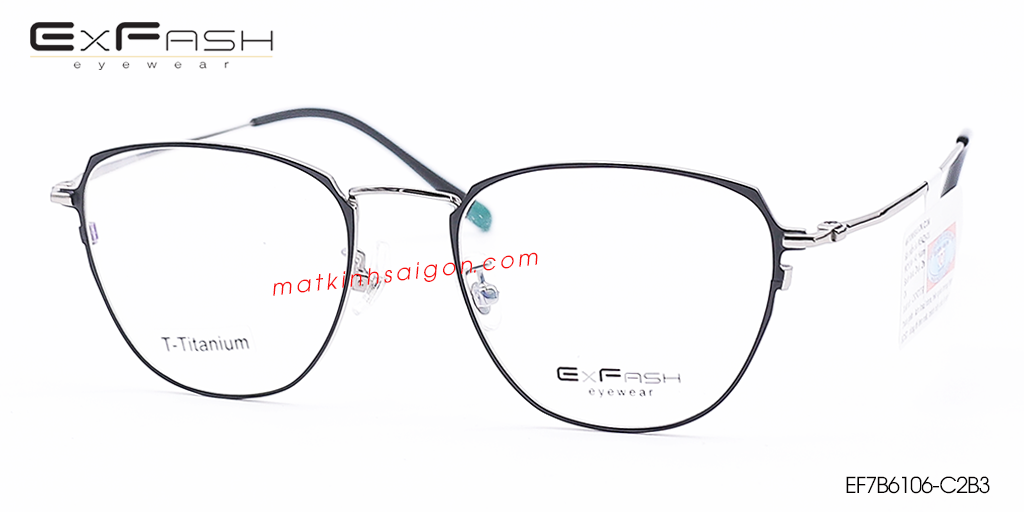 Gọng Kính B-Titanium Exfash EF7B6106-C2B