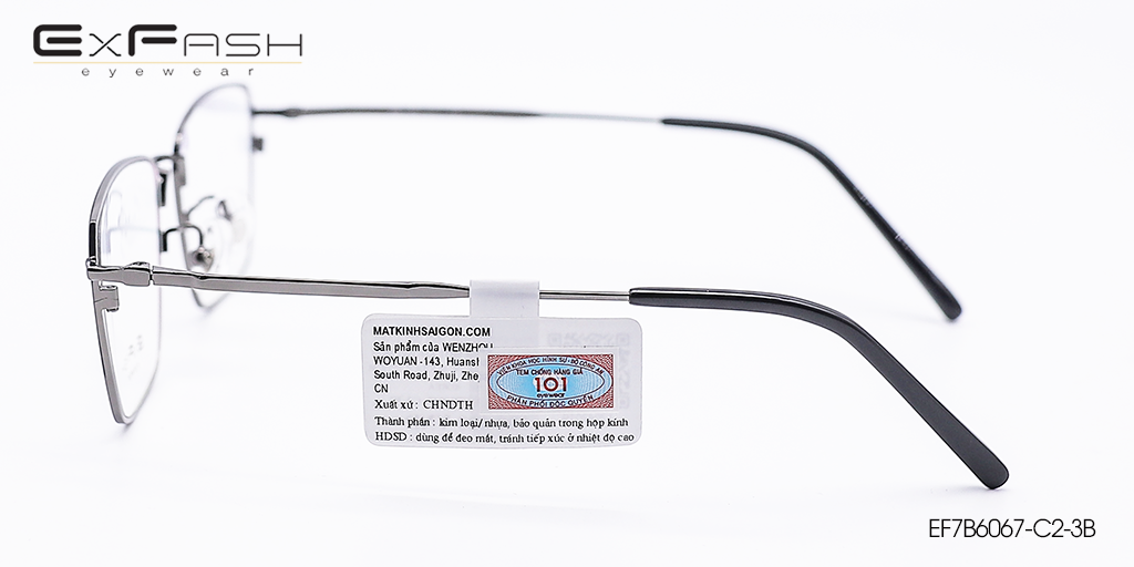 Gọng Kính B-Titanium Exfash EF7B6067 C2 - Hình 5