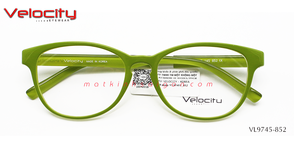 GỌNG KÍNH NHỰA NỮ VELOCITY VL9745-852 - Hover