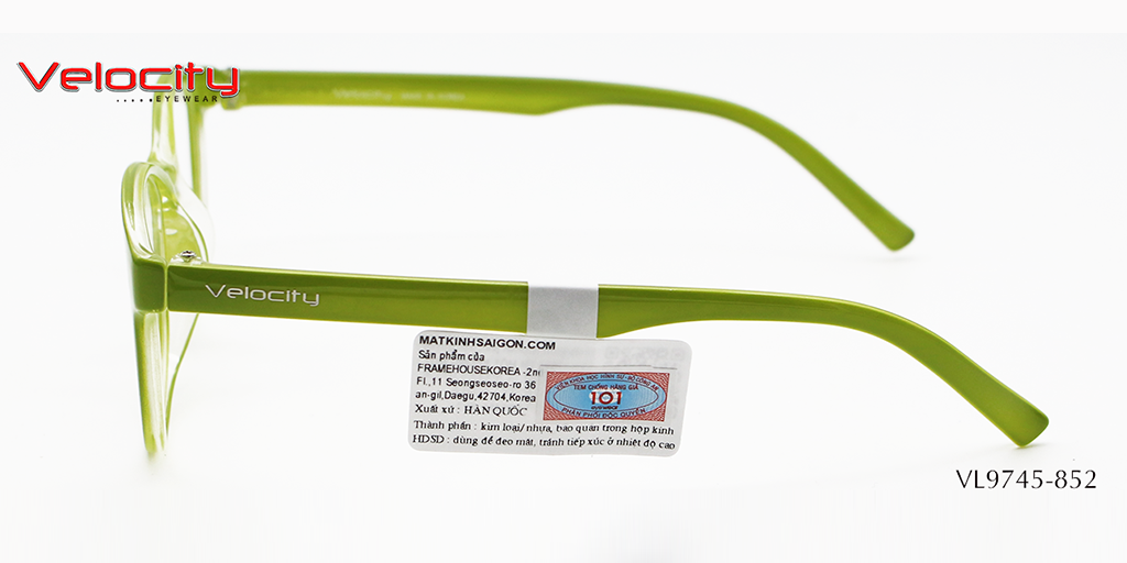 GỌNG KÍNH NHỰA NỮ VELOCITY VL9745-852 - Hình 5