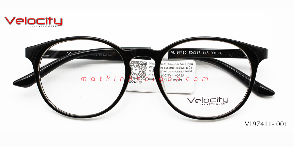 GỌNG KÍNH NHỰA VELOCITY VL97410-001 - Hover
