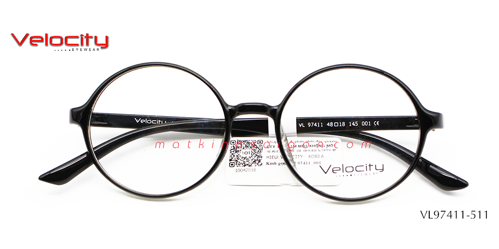 GỌNG KÍNH NHỰA VELOCITY VL97411- 001 - Hover