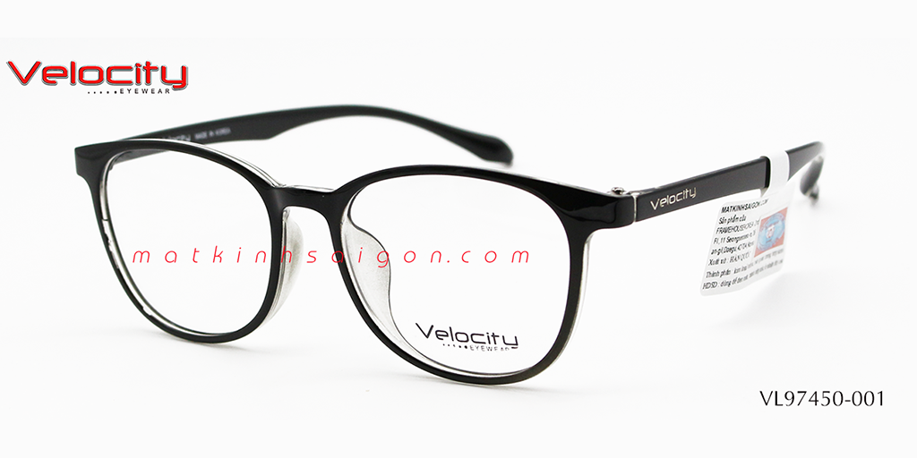 GỌNG KÍNH NHỰA NỮ VELOCITY VL97450-001