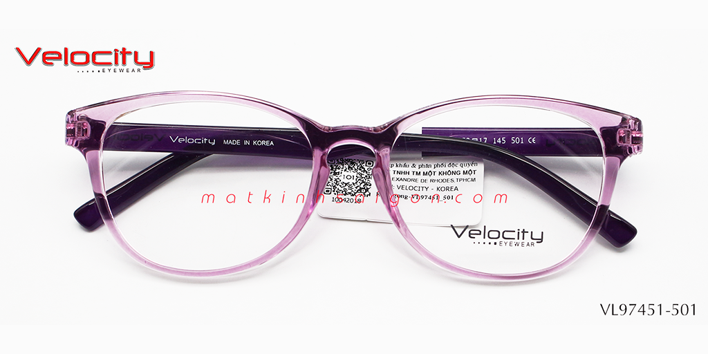 GỌNG KÍNH NHỰA NỮ VELOCITY VL97451-501 - Hover