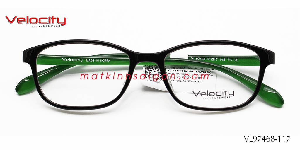 GỌNG KÍNH NHỰA NỮ VELOCITY VL97468-117 - Hover