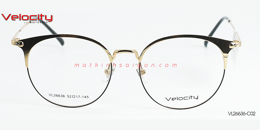 GỌNG KÍNH HỢP KIM VELOCITY VL26636-C02 - Hình 3