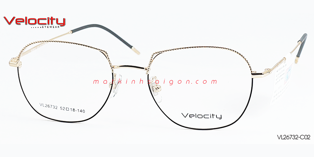 GỌNG KÍNH HỢP KIM VELOCITY VL26732-C02