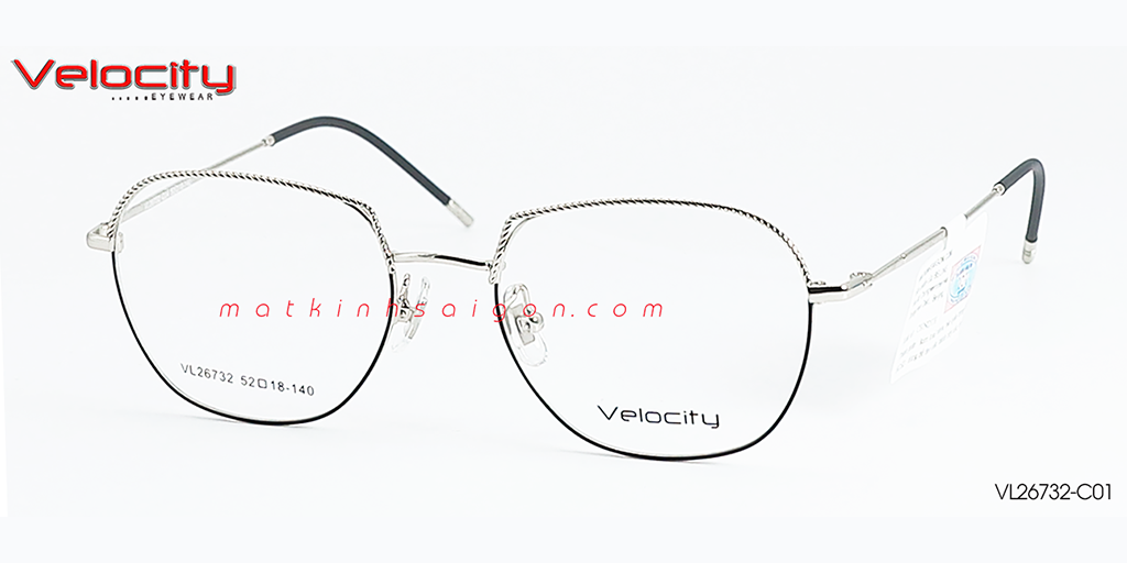 GỌNG KÍNH HỢP KIM VELOCITY VL26732-C04