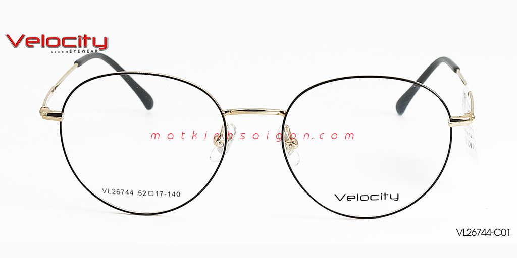 GỌNG KÍNH HỢP KIM VELOCITY VL26744-C01 - Hình 3