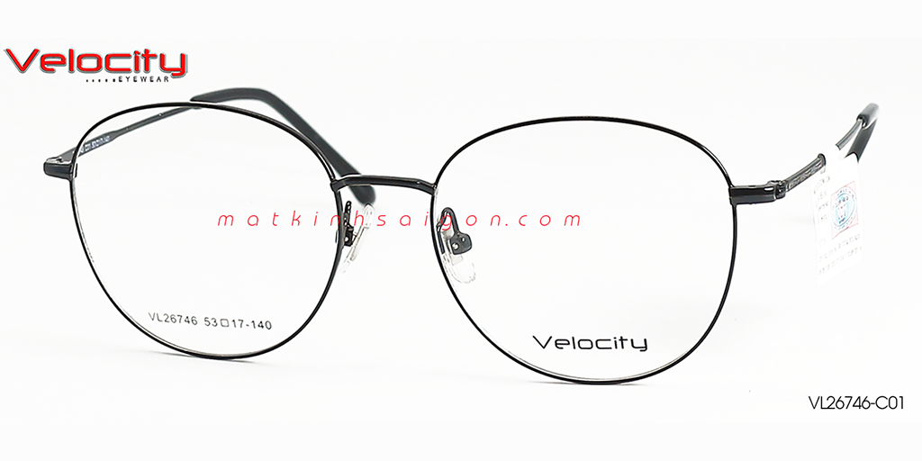 GỌNG KÍNH HỢP KIM VELOCITY VL26746-C01