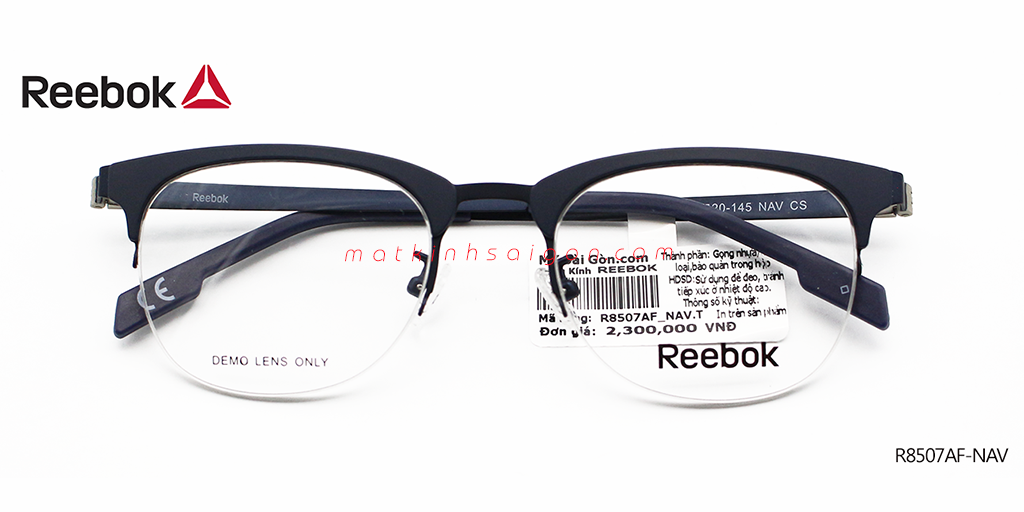 Gọng Kính Nhựa Hợp Kim Reebok R8507AF-NAV - Hover