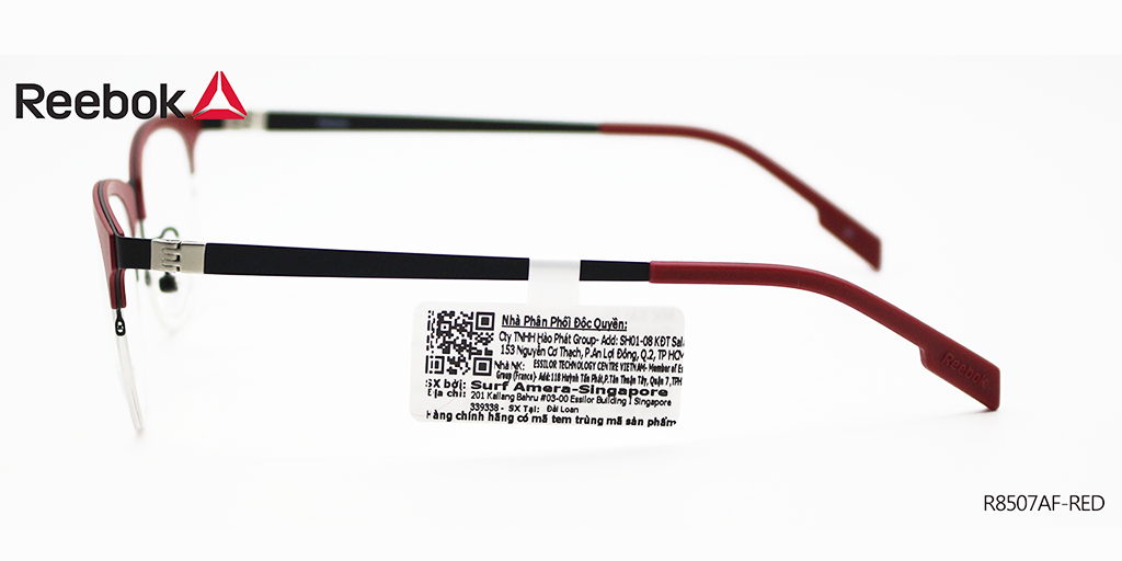 Gọng Kính Nhựa Hợp Kim Reebok R8507AF-RED - Hình 5