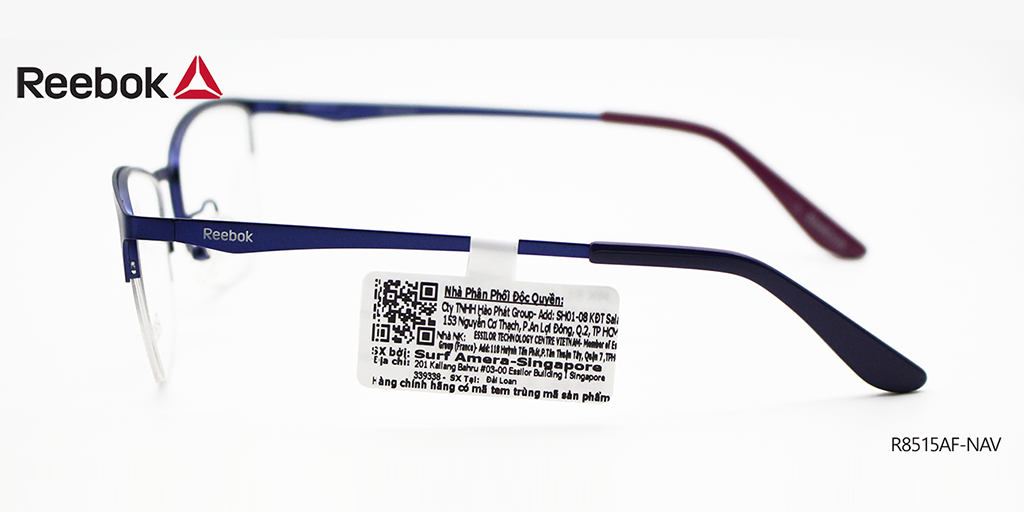 Gọng Kính Hợp Kim Reebok R8515AF-NAV - Hình 5