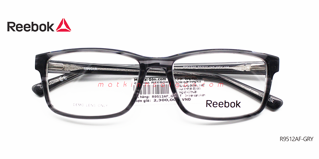 Gọng Kính Nhựa TR90 Reebok R9512AF-GRY - Hover