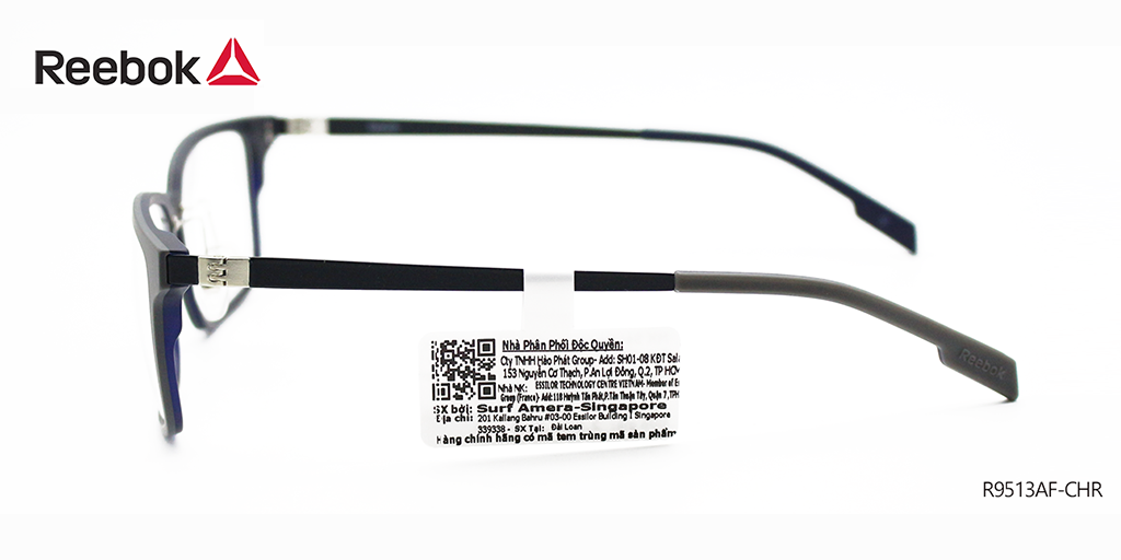 Gọng Kính Nhựa Hợp Kim Reebok R9513AF-CHR - Hình 5