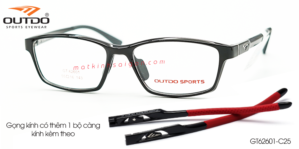 Gọng Kính Nhựa TR90 OUTDO GT62601 C25