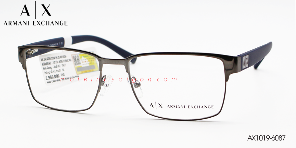 Gọng Kính Hợp Kim Armani Exchange AX1019-6087