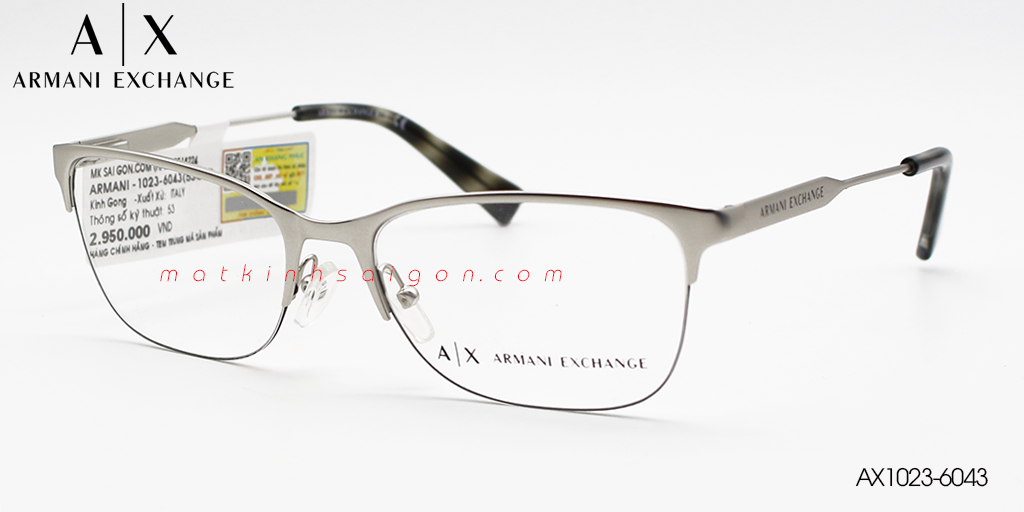Gọng Kính Hợp Kim Armani Exchange AX1023F-6043
