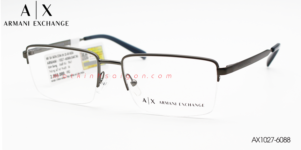 Gọng Kính Hợp Kim Armani Exchange AX1027-6088