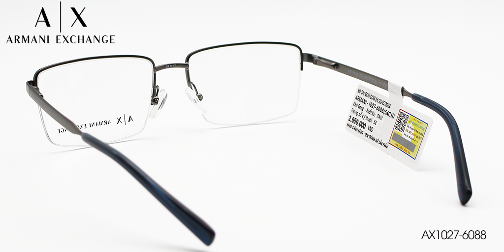 Gọng Kính Hợp Kim Armani Exchange AX1027-6088 - Hình 4