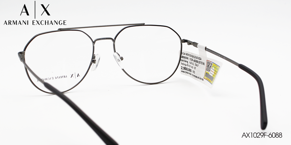 Gọng Kính Hợp Kim Armani Exchange AX1029F-6088 - Hình 4
