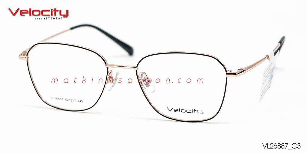 GỌNG KÍNH HỢP KIM VELOCITY VL26887_C3
