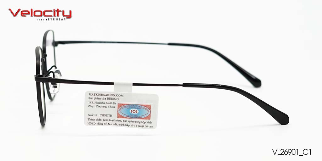 GỌNG KÍNH HỢP KIM VELOCITY VL26901_C1 - Hình 5