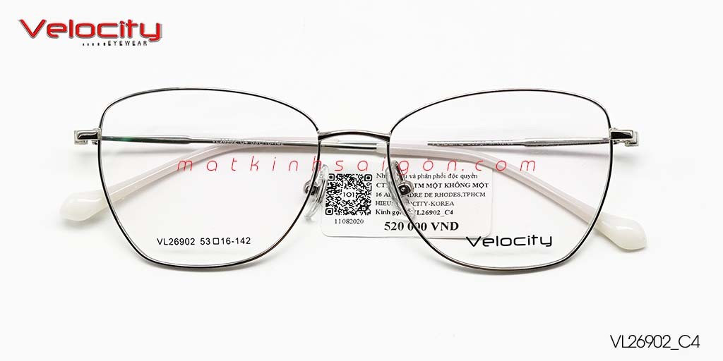 GỌNG KÍNH HỢP KIM VELOCITY VL26902_C4 - Hover