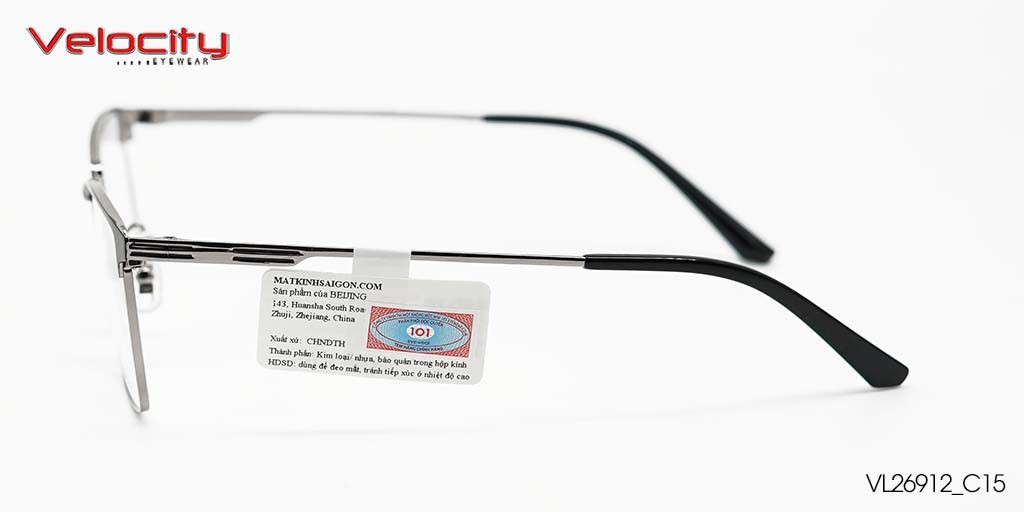 GỌNG KÍNH HỢP KIM VELOCITY VL26912_C15 - Hình 5