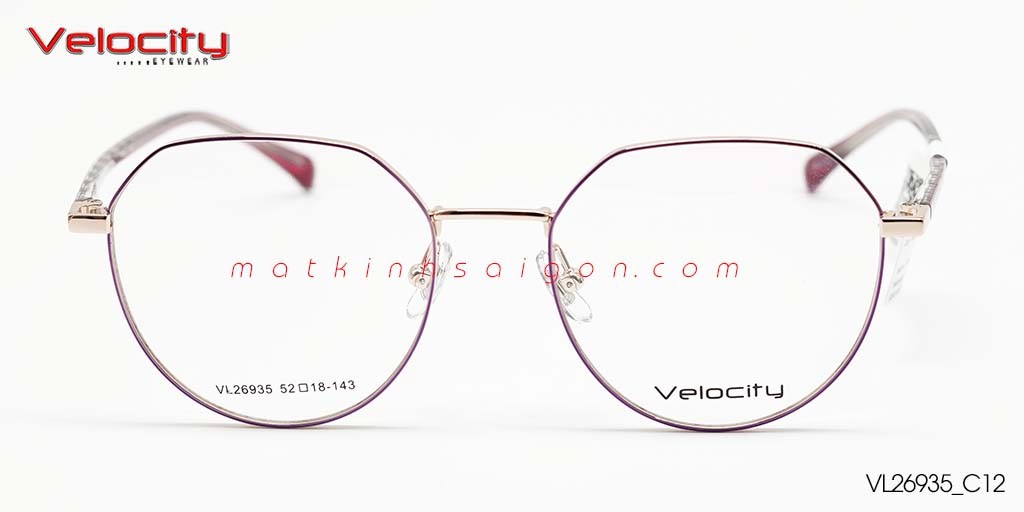 GỌNG KÍNH HỢP KIM VELOCITY VL26935_C12 - Hình 3
