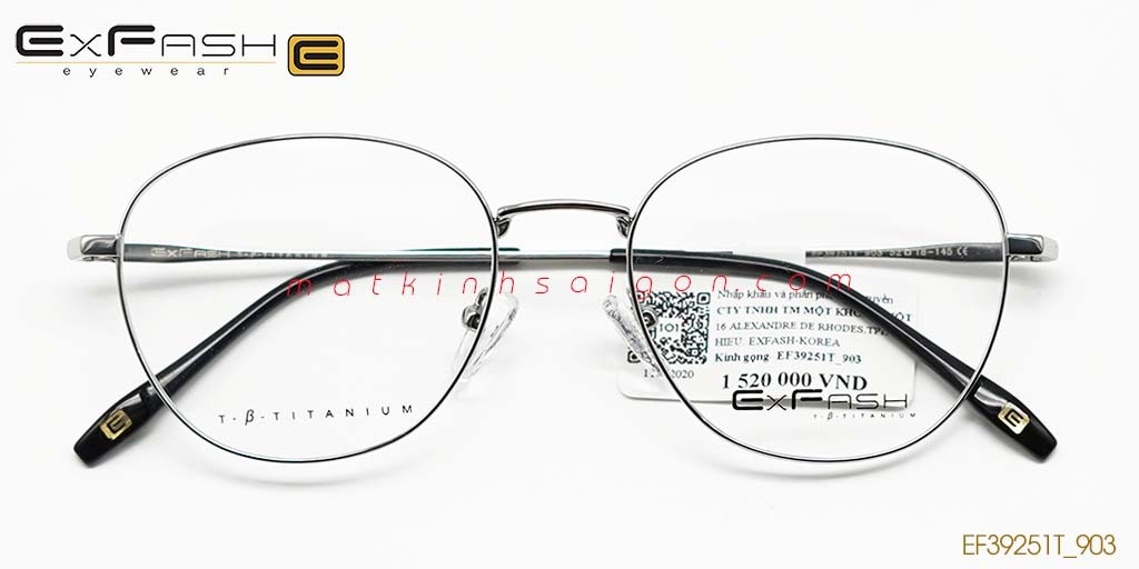 GỌNG KÍNH HỢP KIM EXFASH EF39251T_903 - Hover