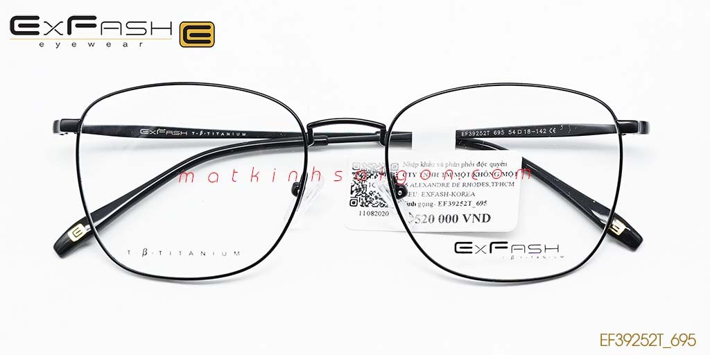 GỌNG KÍNH HỢP KIM EXFASH EF39252T_695 - Hover