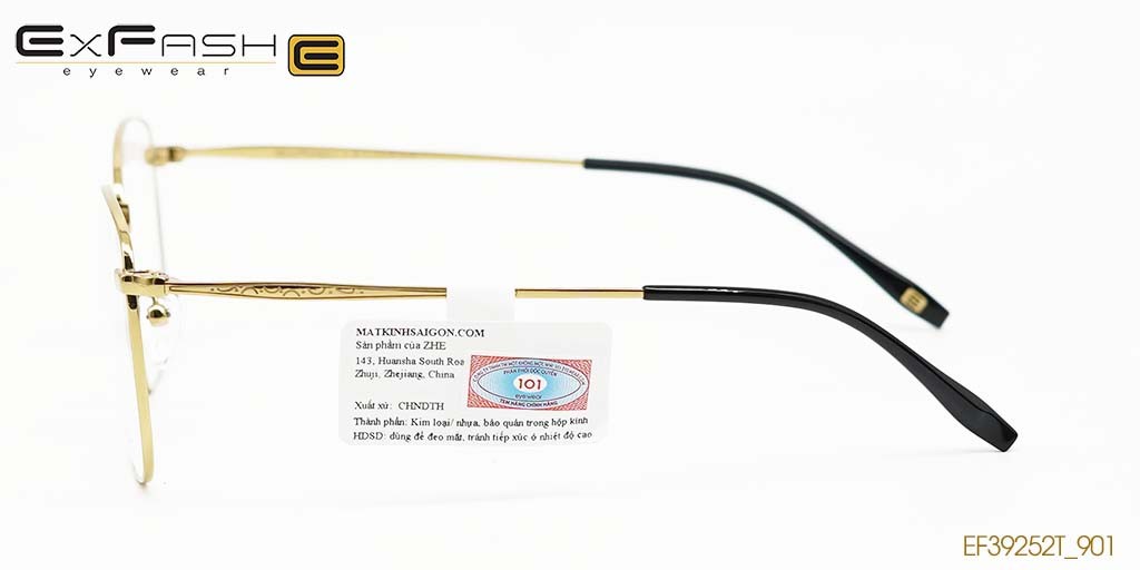 GỌNG KÍNH HỢP KIM EXFASH EF39252T_901 - Hình 5