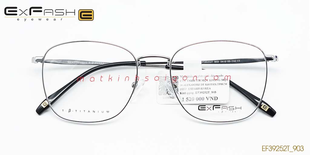 GỌNG KÍNH HỢP KIM EXFASH EF39252T_903 - Hover