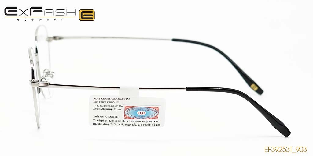 GỌNG KÍNH HỢP KIM EXFASH EF39253T_903 - Hình 5