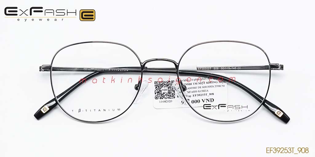 GỌNG KÍNH HỢP KIM EXFASH EF39253T_908 - Hover