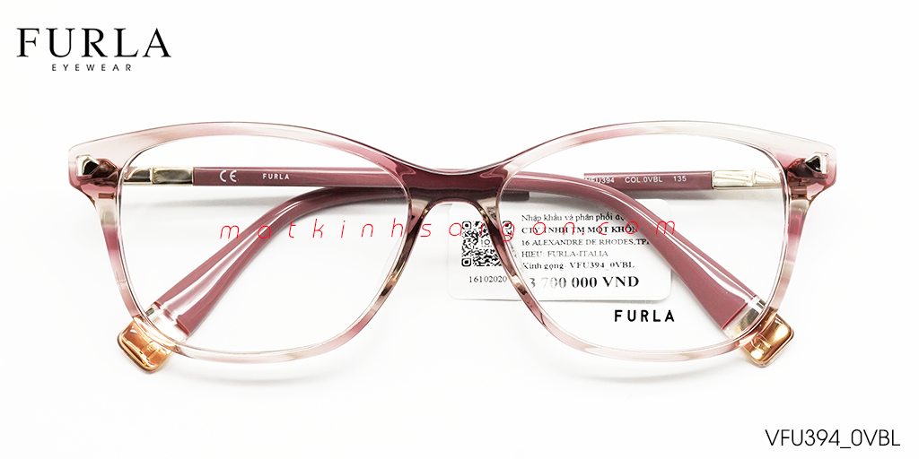 GỌNG KÍNH FURLA VFU394 0VBL - Hover