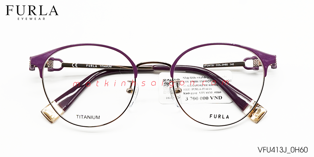 GỌNG KÍNH FURLA VFU413J 0H60 - Hover