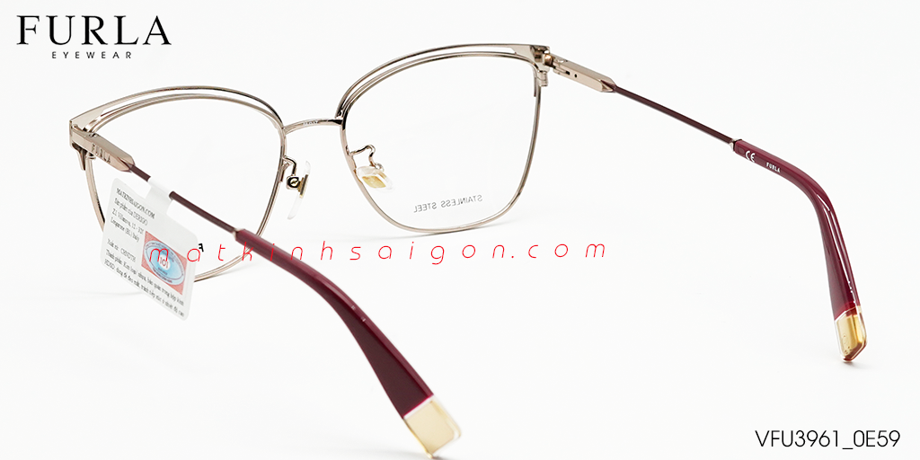 GỌNG KÍNH  FURLA VFU3961 0E59 - Hình 3