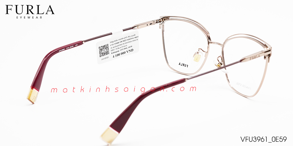 GỌNG KÍNH  FURLA VFU3961 0E59 - Hình 4